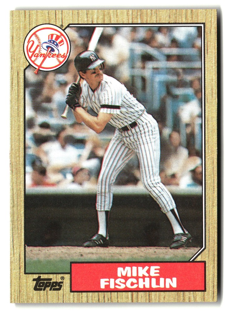 1987 Topps #434 Mike Fischlin