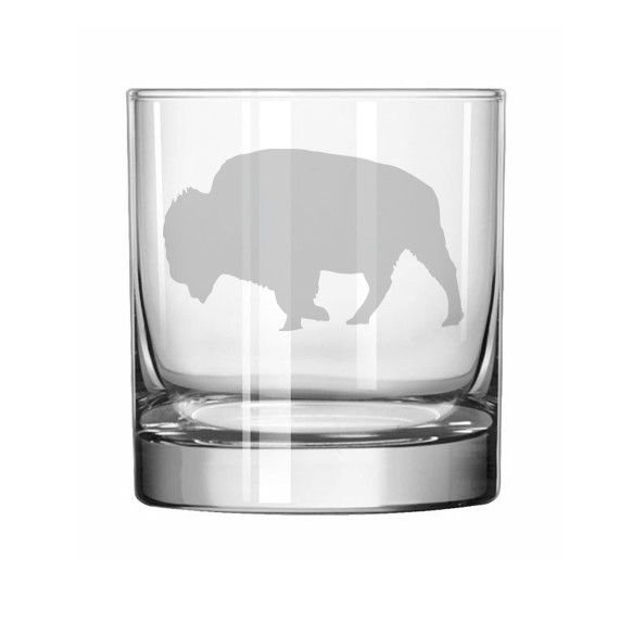 11oz Rocks Whiskey Highball Glass Buffalo