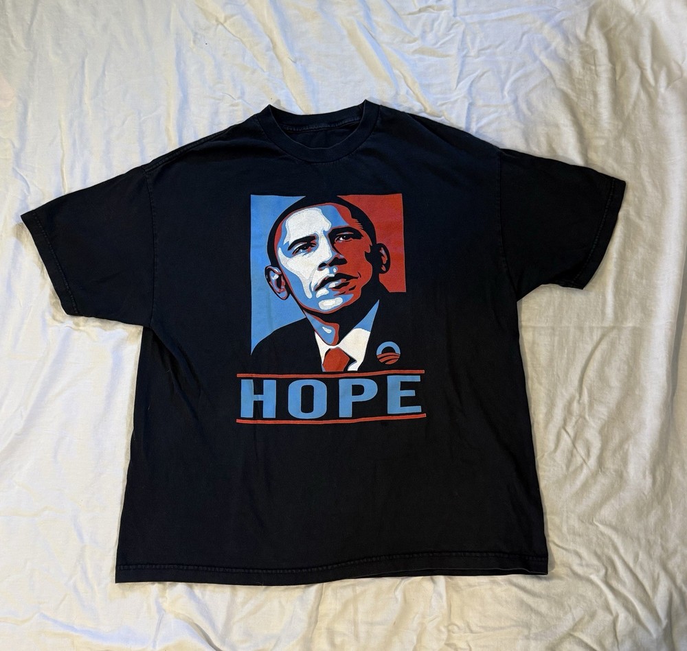 Obama Hope T Shirt Vintage 2xl