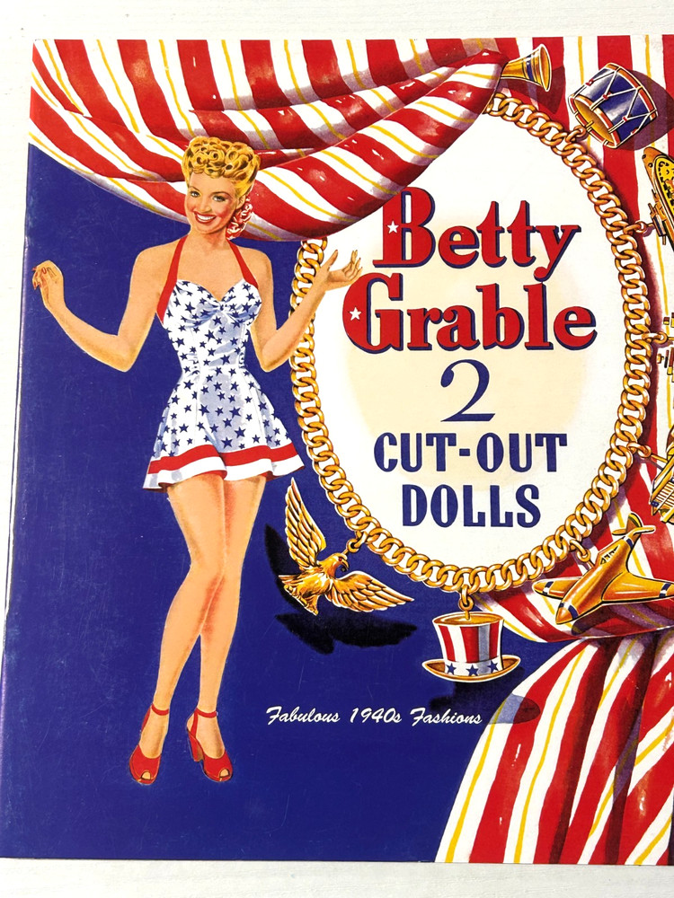 Paper Doll Book UNUSED - Betty Grable 2007