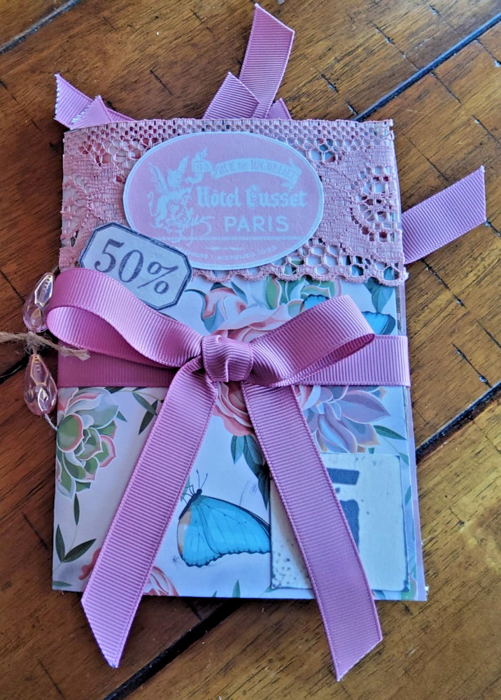 NEW  Junk Journal Handmade Booklet Book Vintage 