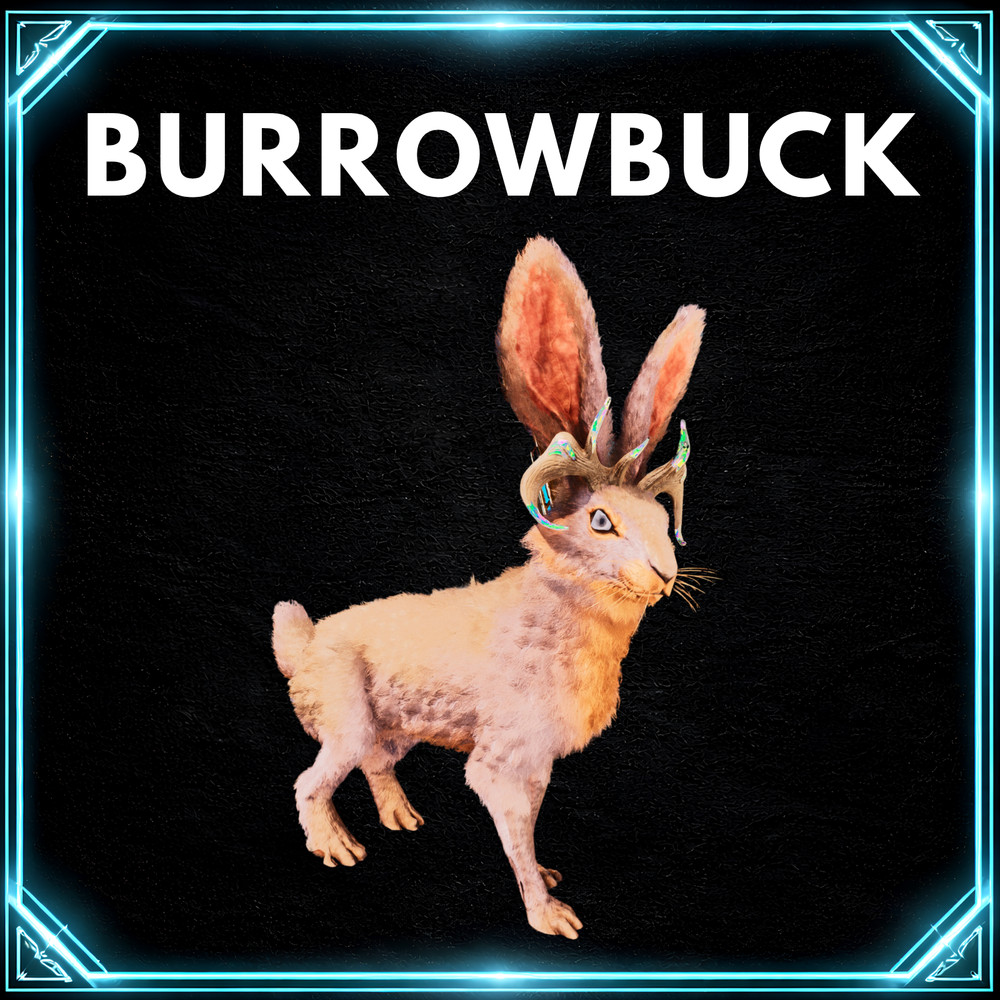 Ark Survival Ascended ASA pve NEW BURROWBUCK RABBIT HIGH LEVEL 200+