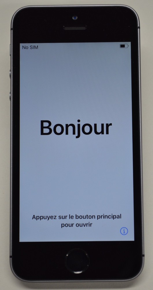 Apple iPhone SE A1662 32GB Wi-Fi - Space Grey *No AC/SIM* w/Battery (Grade C)-image