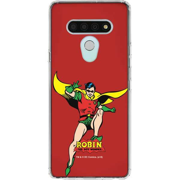DC Comics Robin LG Stylo 6 Clear Case - Robin Portrait