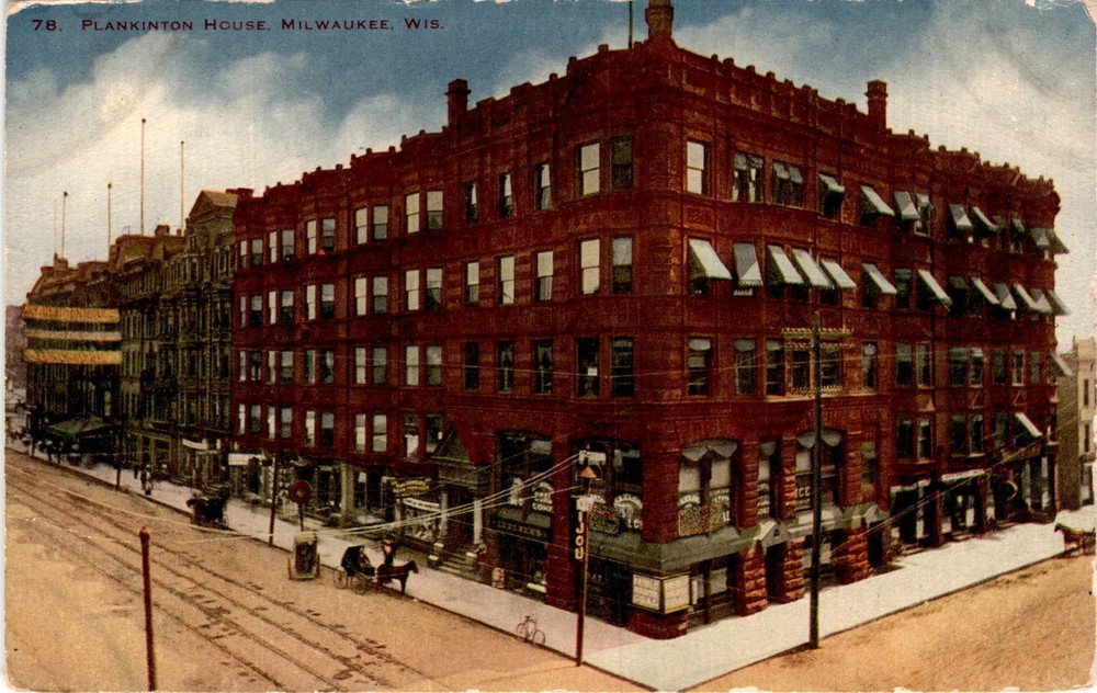 Plankinton House, Milwaukee, Coke M. L. Annenberg, Publisher. Postcard