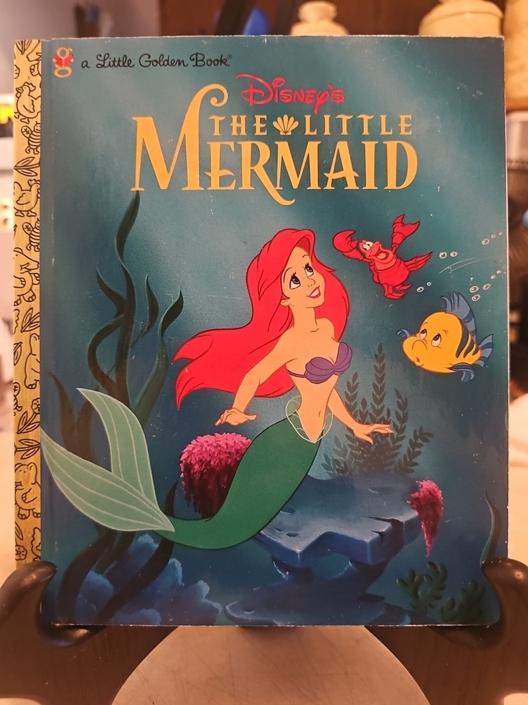Vintage 1997 A Little Golden Book: Disney’s The Little Mermaid