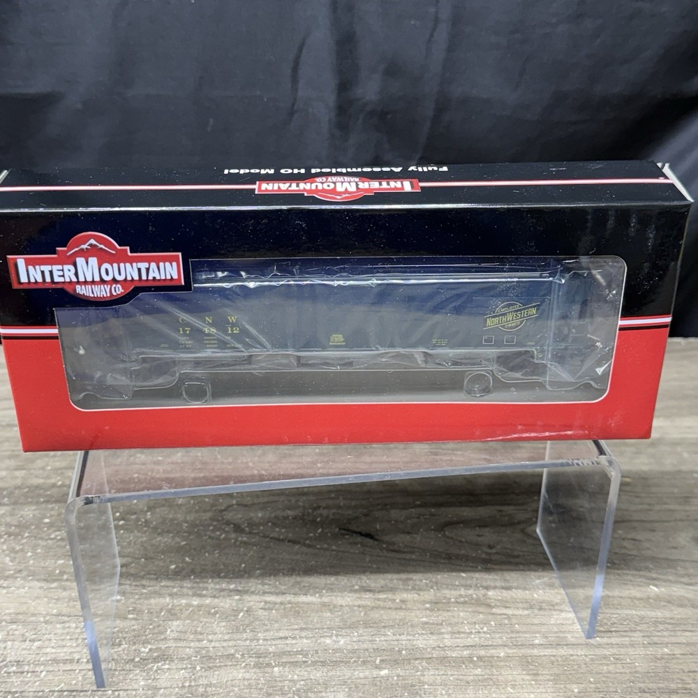453120-02 Intermountain Northwestern HO PS  4750 FT 3-Bay Rib-Side Hopper Green