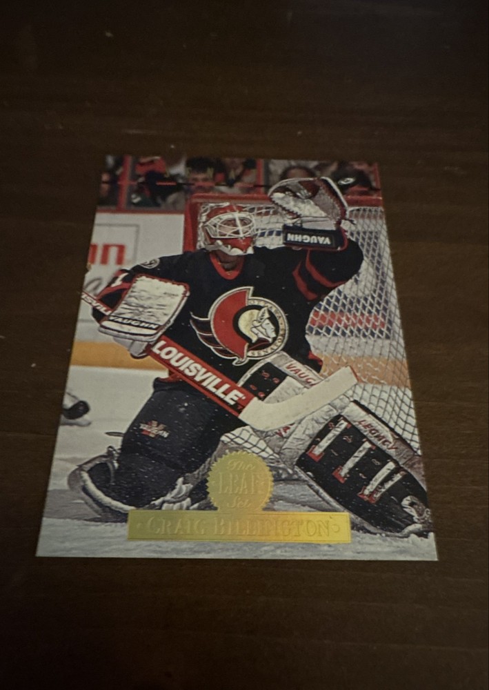 1994-95 Leaf - Craig Billington #84 -Senators