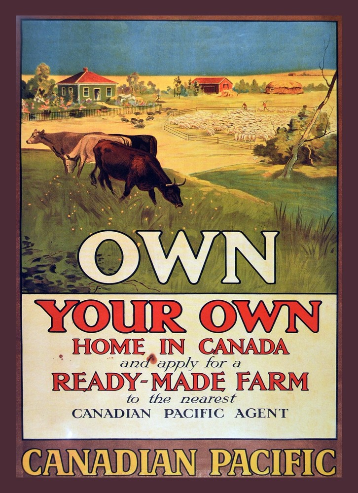 10801.Poster decoration.Home interior.Room wall design.Canada.Own your own home