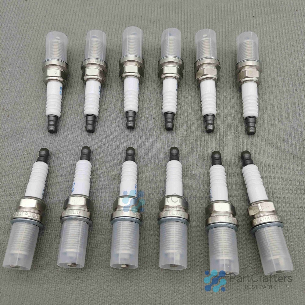 12pcs Spark Plug for 10-18 Bentley Continental Flying Spur W12 Engine 07C905600