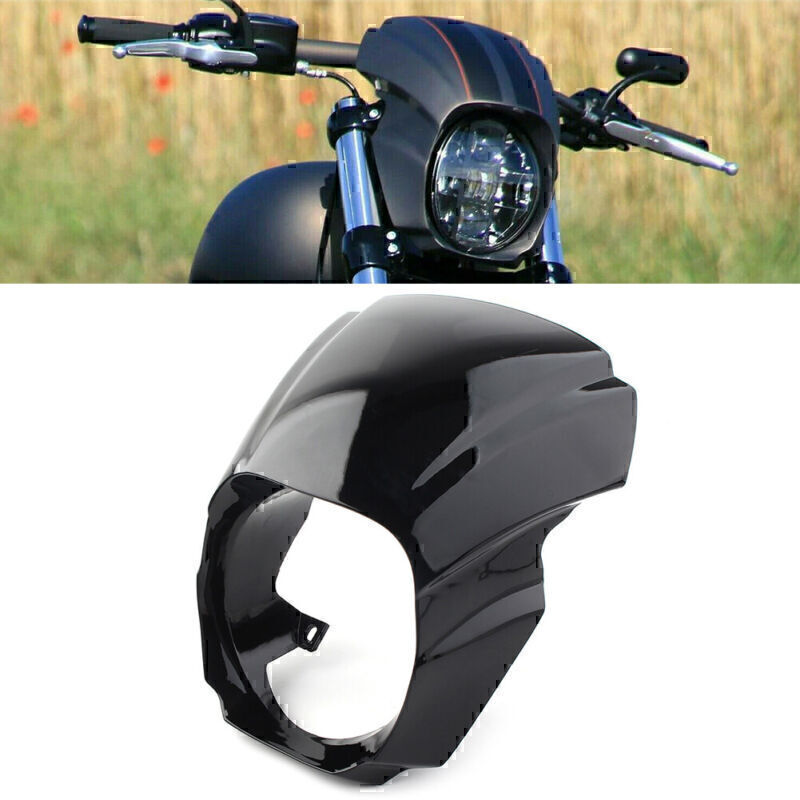 ABS Front Headlight Fairing Cover Mask For Harley Softail Breakout 2018-2022