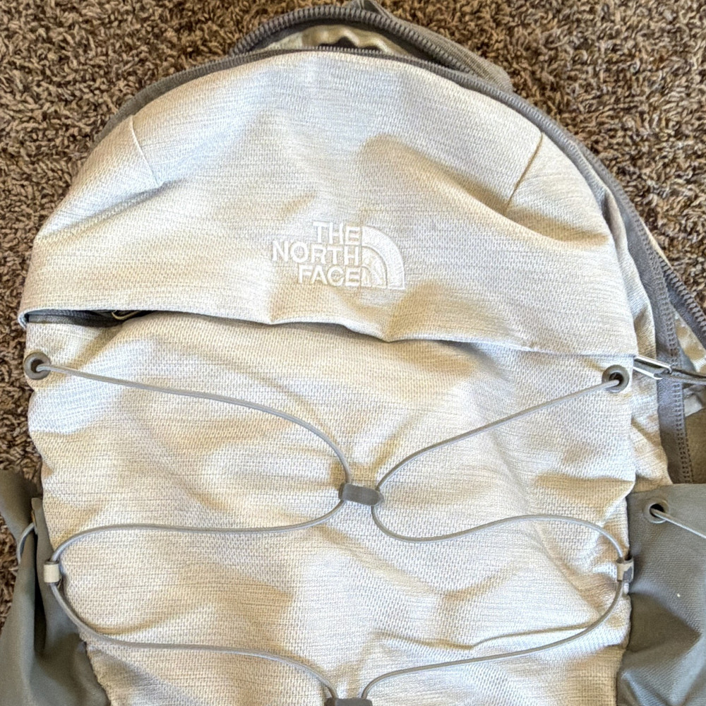 The North Face Borealis Gray Hiking Backpack Laptop Compartment Lightweight