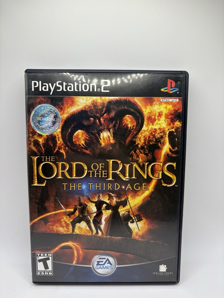Lord of the Rings: The Third Age (Sony PlayStation 2 2004) Missing Manual Tested
