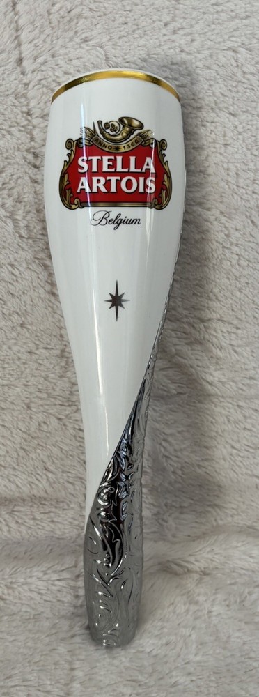 Stella Artois Imported From Belgium Beer Tapper With Chrome Detail 12