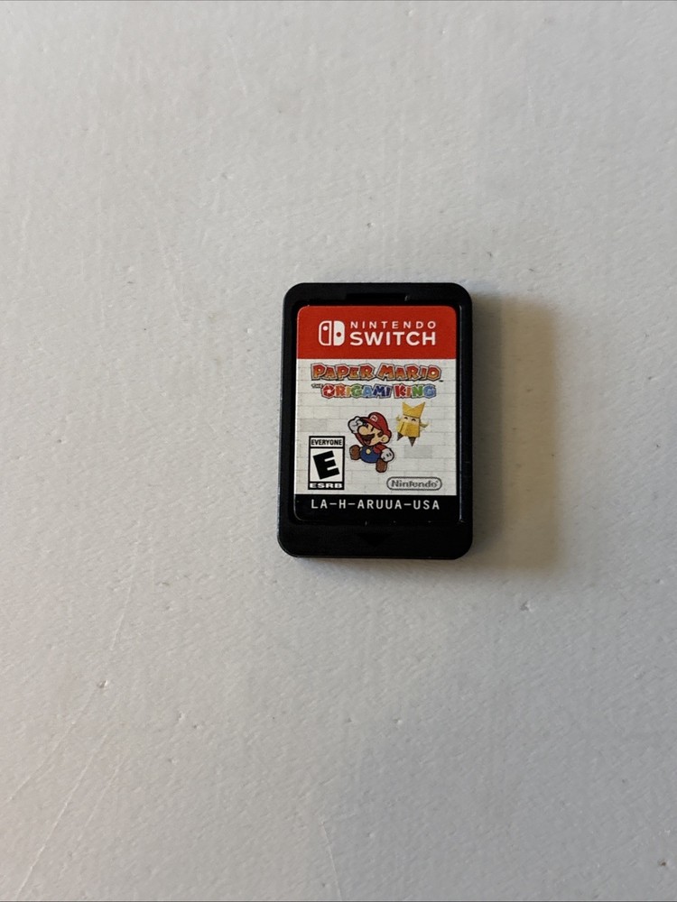 Nintendo Switch - Paper Mario Origami King - No Case - Cartridge Only