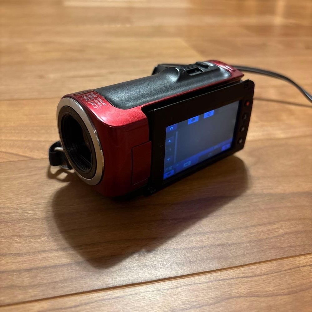 Sony HDR-CX120 Handycam Digital Video Camera Red Tested Working From Japan