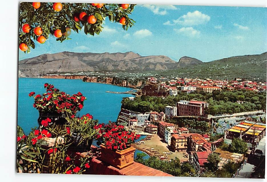 Postcard Capodimonte Sorrento Italy