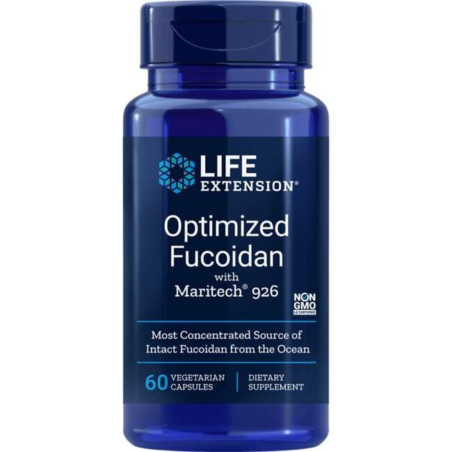 Life Extension Optimized Fucoidan with Maritech 926 88.5 mg 60 Veg Caps