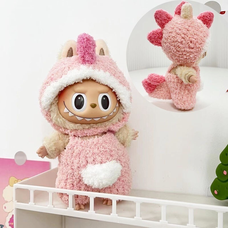 17CM Plush Monster Vinyl Doll Outfit Replacement Clothing Set