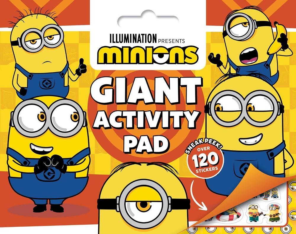 Minions: Giant Activity Pad (Universal) Paperback Book