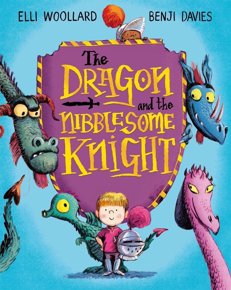 The Dragon and the Nibblesome Knight by Elli Woollard (English) Paperback Book