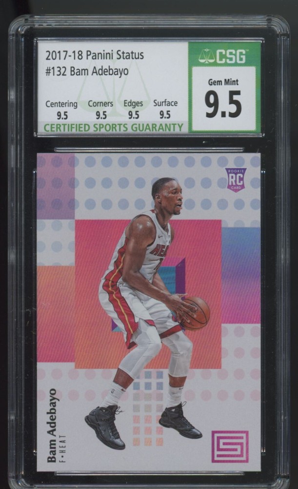 2017-18 Panini Status - Rookies Bam Adebayo #132 (RC)