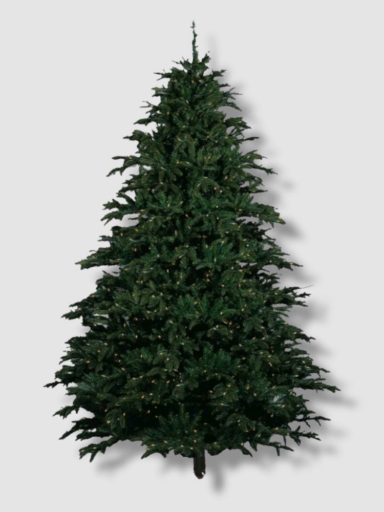 $2600 BARCANA Alaskan Deluxe Pre-lit LED Lights Christmas Tree 7.5ft W/O STAND