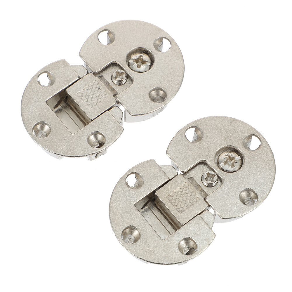 2PCS Self-Supporting Hinges Door Durable Hidden Hinges Table Holder Hinges