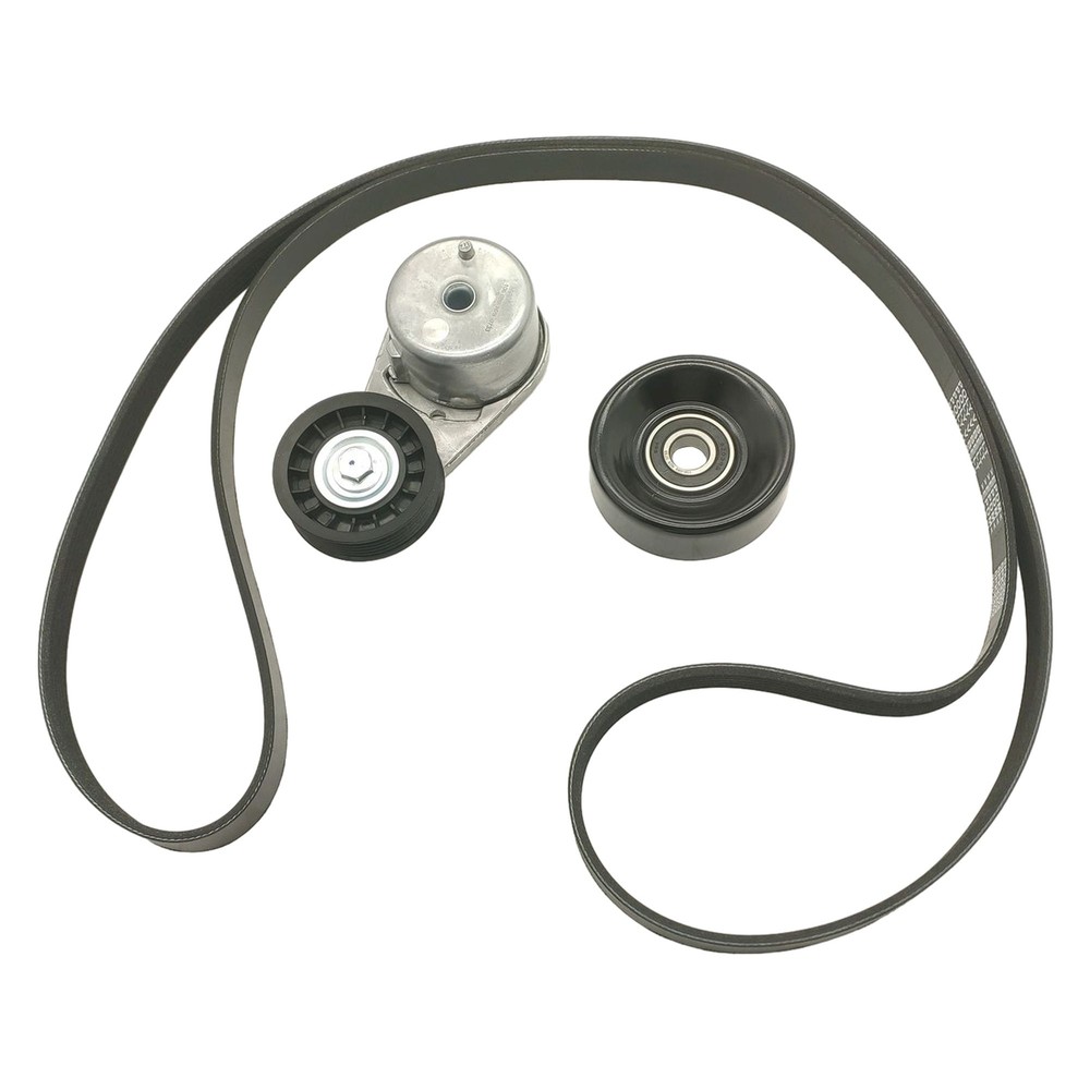 Serpentine Belt Tensioner Pulley Kit for Ford Explorer Ranger Mazda Mercury 4.0L