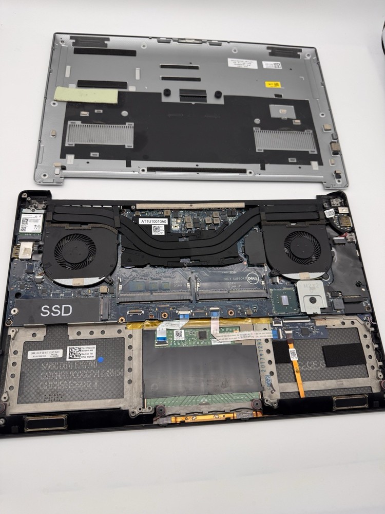 Dell Precision 5520 i7‑7820HQ Board + Fans + WiFi – NVIDIA Dead – Parts Lot