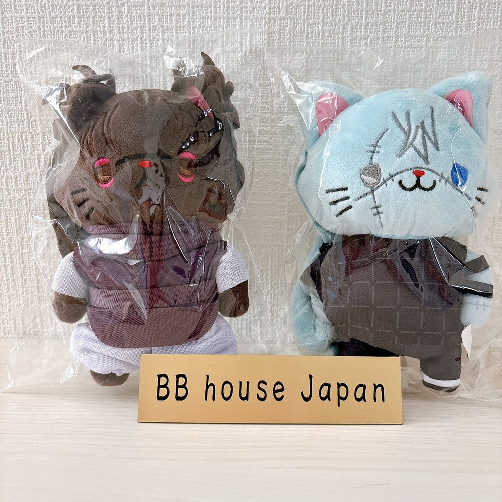 Jujutsu Kaisen With Cat Mahito Choso Plush Mascot Figure 2pcs Set