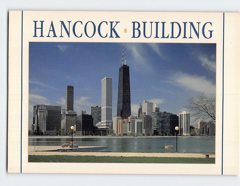 Postcard John Hancock Center Chicago Illinois USA