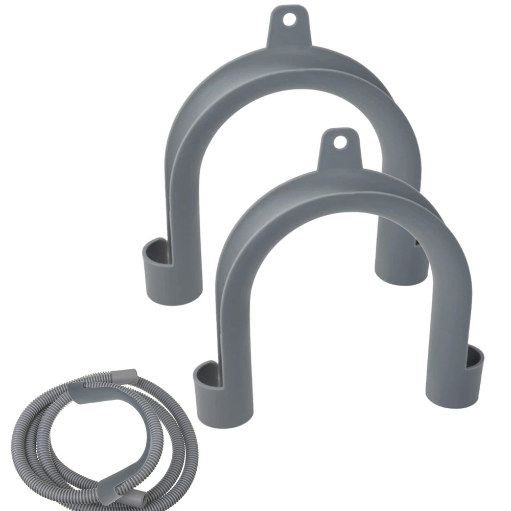 U Shape Drain Hose Guide for Washing Machine Discharge Hose Clip Hose Holder