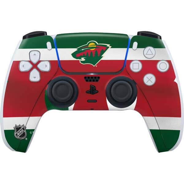 NHL Minnesota Wild PS5 Controller Skin - Minnesota Wild Jersey