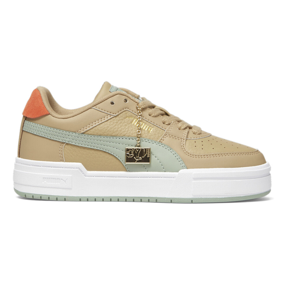 Puma CA Pro NYC Womens Beige Lace-Up Casual Sneakers 39611501