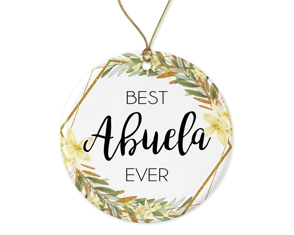 Abuela Christmas Ornament-Christmas Ornament for Abuela-Abuela Gifts-Best Abu...-image