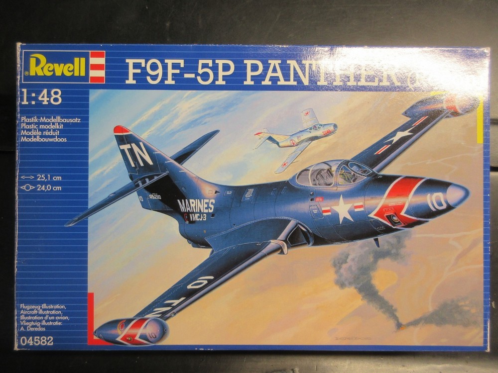 Revell Germany 1/48 Grumman F9F-5P Panther Recon  #04582