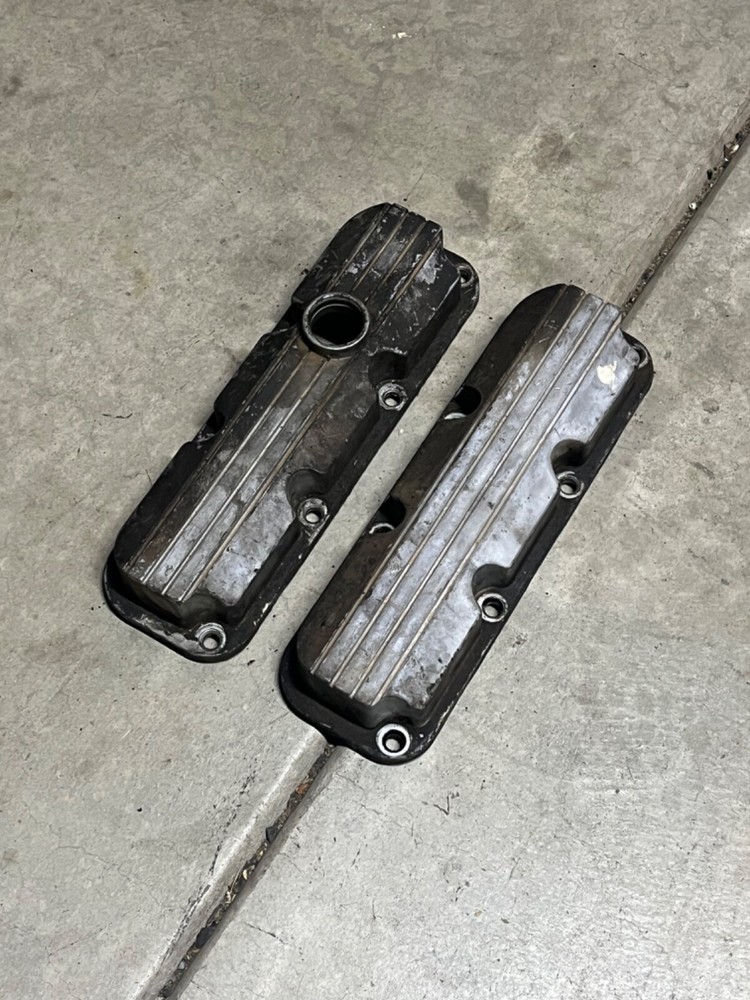 95-02 Camaro RS Firebird V6 3.8L Motor Engine Valve Covers LH & RH Pair OEM