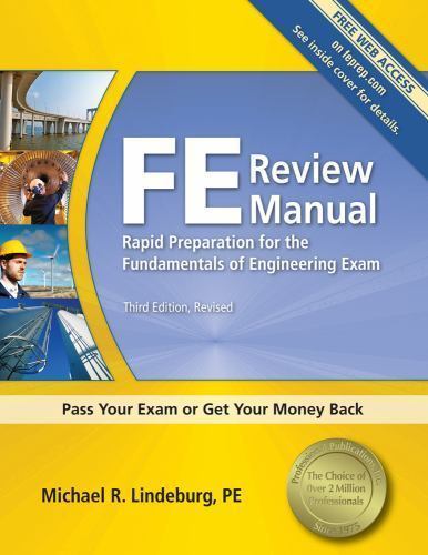 PPI FE Review Manual: Rapid Preparation for the Fundamentals of Engineering...