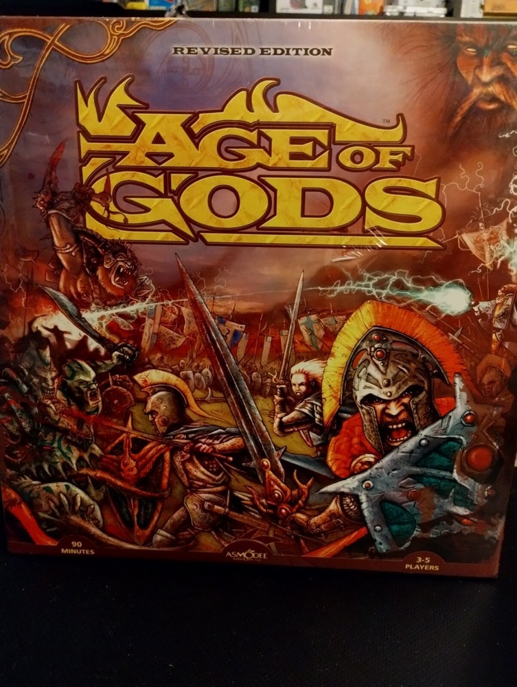 40% OFF!!! NEW!!! Age of Gods Board Game Revised Edition