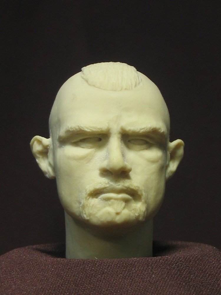 A-43 UFC Chuck Iceman RESIN UNPAINTED HEAD SCULPT Action figures 1/6 Scale