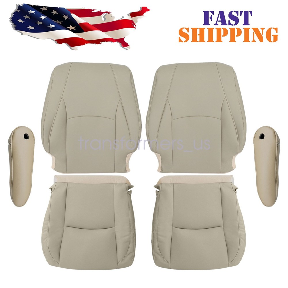 For 2004-2009 Lexus RX330 RX350 Front Replacement Cover Tan With Armrest Cover