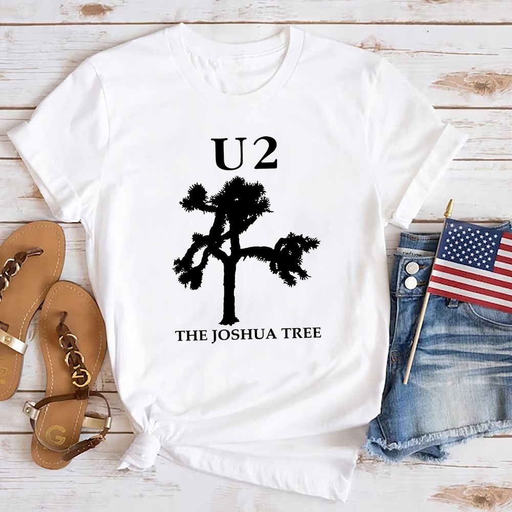 The Joshua Tree U2 Band T-Shirt, U2 Band 80s Music Shirt, Vintage U2 Band Shirt,