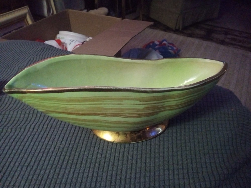 shafer 23 k gold green planter
