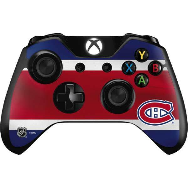 NHL Montreal Canadiens Xbox One Controller Skin - Montreal Canadiens Jersey