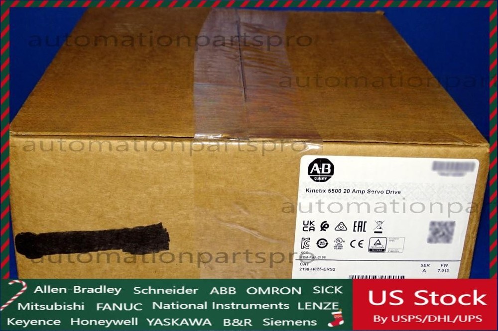 1PC New For AB 2198-H025-ERS2 Servo Drive Factory Sealed In Box Fast Shipping