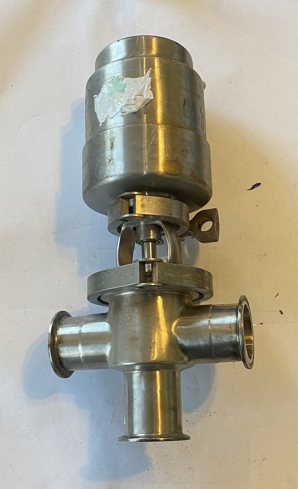 TRI-CLOVER INC 361TR-21M-10-2” -316 Stainless Steel Air Actuated Valve Tri Flo