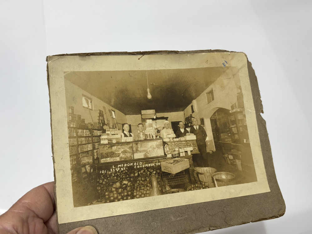 Columbus, GA. Vintage Photo L. McDonald Store 101 - 31 no. St.