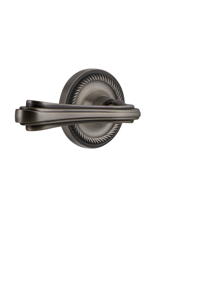 Nostalgic Warehouse ROPFLR_PRV_234_NK_RH Fleur Privacy Door Lever