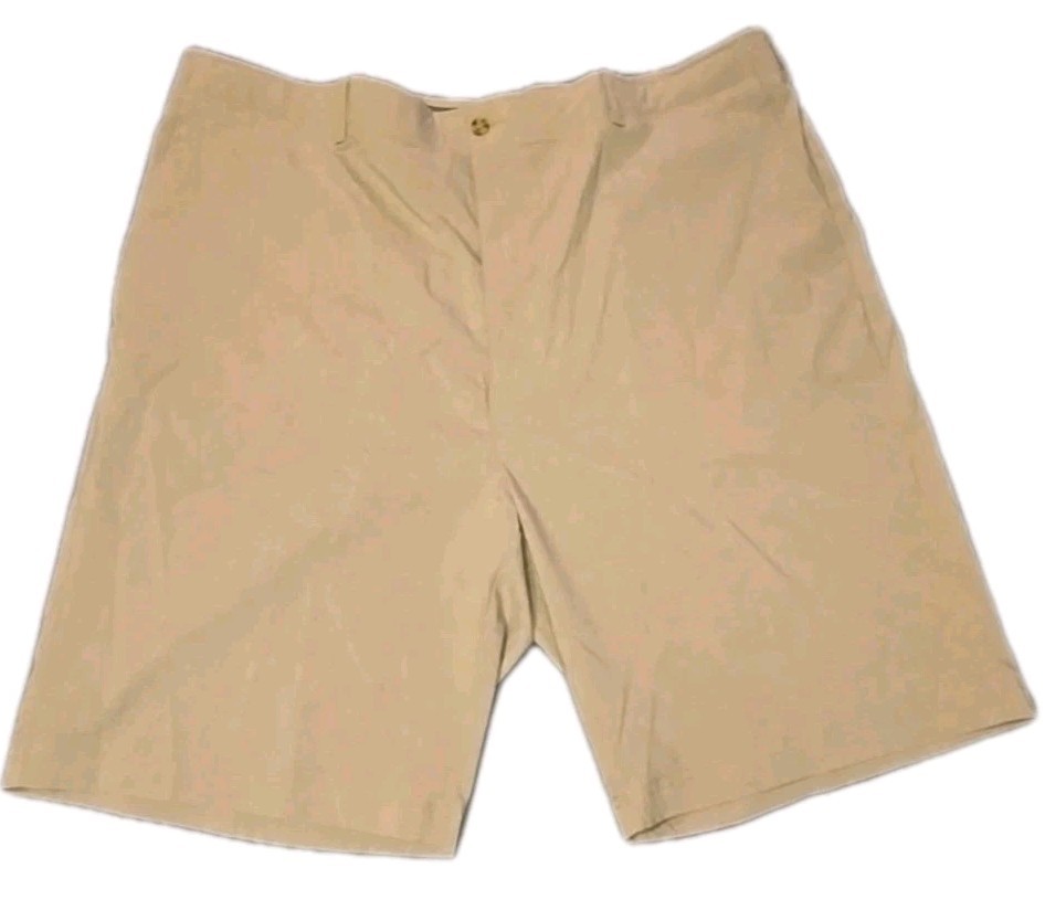 Ben Hogan 44 Shorts Mens Golf Performance Stretch Khaki Tan Lightweight Big Tall